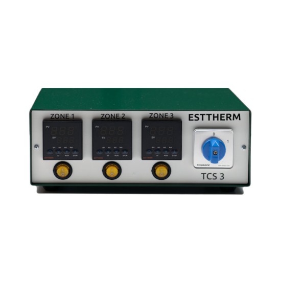 Hot Runner Controller 3 Zones GREEN - ESTTHERM™  - 412.34€ - estlab.eu