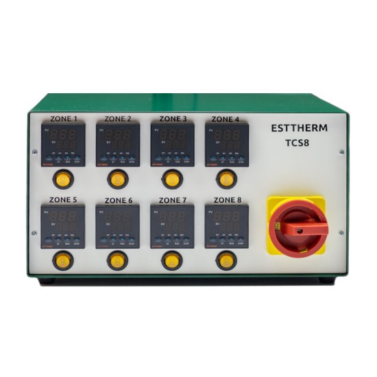 Hot Runner Controller 8 Zones GREEN - ESTTHERM™  - 970.74€ - estlab.eu