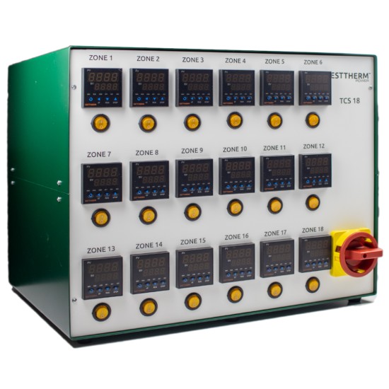 Hot Runner Controller 18 Zones POWER GREEN - ESTTHERM™  - 2,700.00€ - estlab.eu