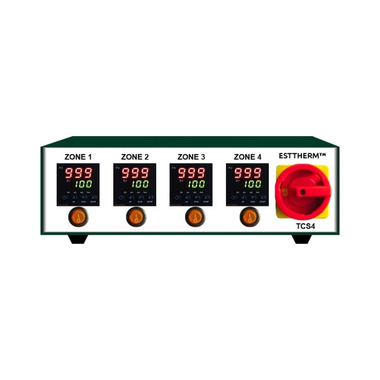 Hot Runner Controller 4 Zones GREEN - ESTTHERM™  - 519.86€ - estlab.eu