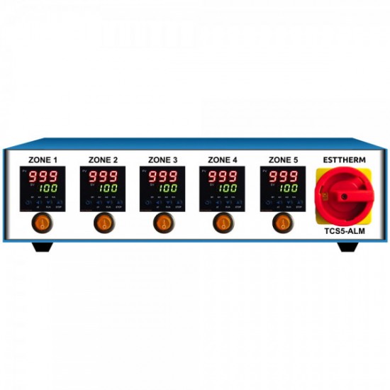 Hot Runner Controller 5 Zones BLUE - ESTTHERM™  - 769.90€ - estlab.eu