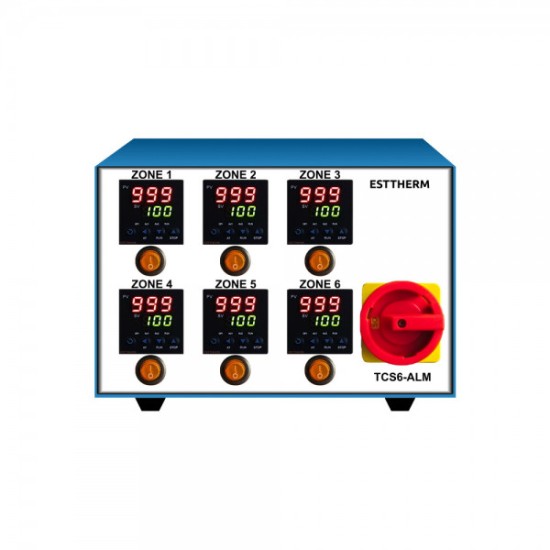 Hot Runner Controller 6 Zones BLUE - ESTTHERM™  - 952.20€ - estlab.eu